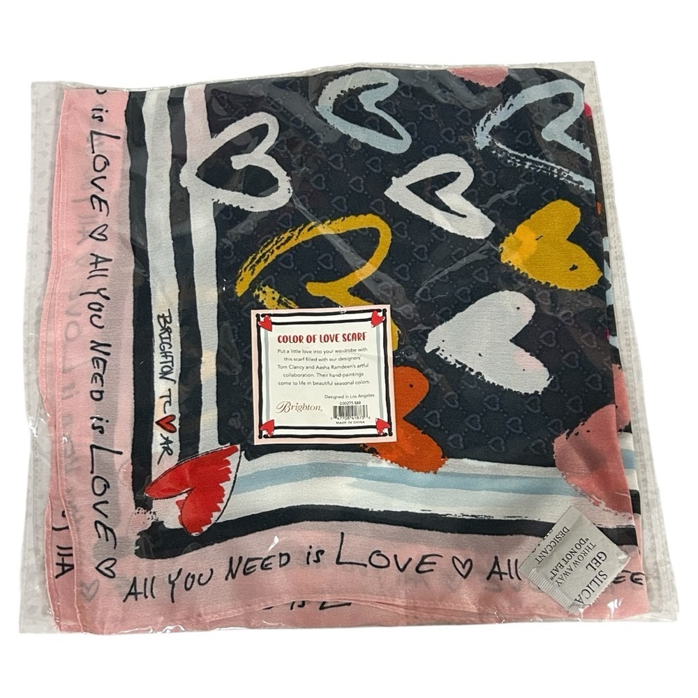 Brighton Color of Love Scarf NWT - Picture 5 of 7